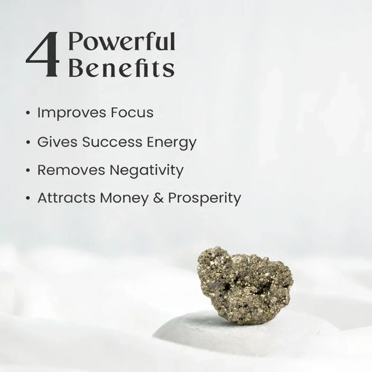 Mahalaxmi Raw Pyrite Anklet / Free Pyrite Stone