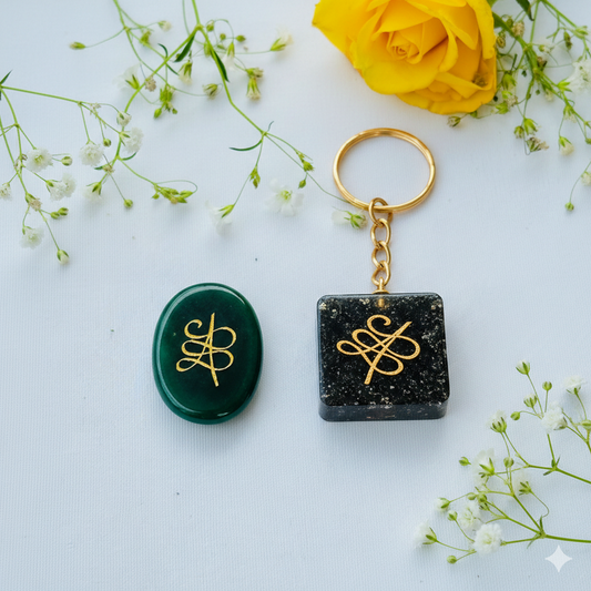 Green Jade Zibu Coin - Attract Money & Good Luck